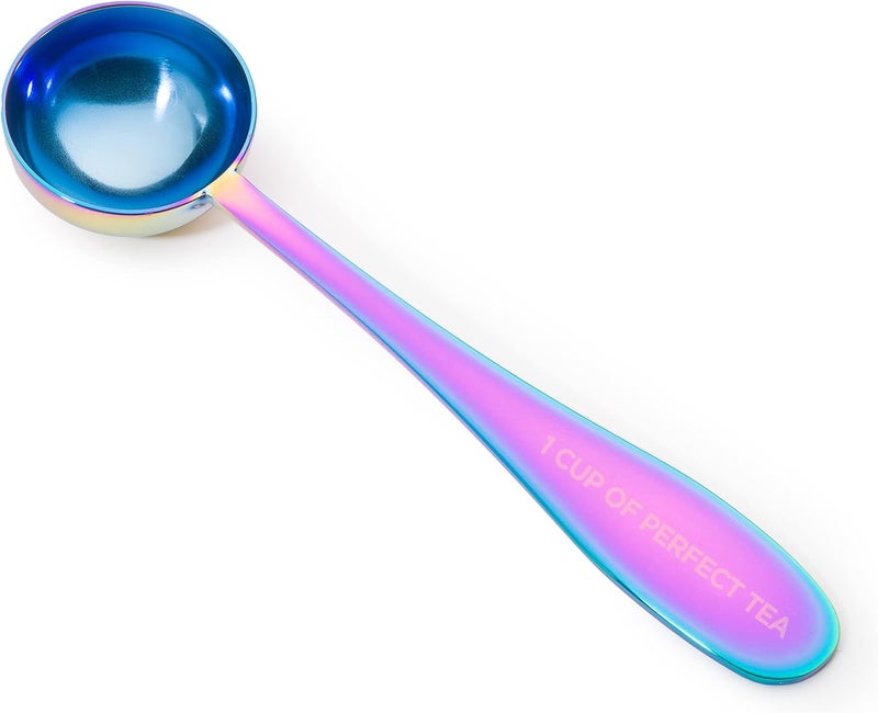 Pure Matcha Loose Leaf Tea Spoon Measure | One Cup of Perfect Tea | Stainless Steel Scoop (Iridescent) - Image 5